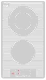 Варочная панель домино Зигмунд Штайн CN 40.3 W фото Варочная панель домино Zigmund Shtain CN 40.3 W фото