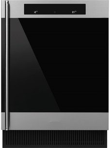 Холодильный шкаф для вина Смег CVI338X1 фото Холодильный шкаф для вина Smeg CVI338X1 фото