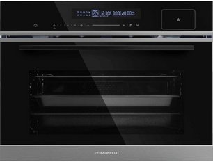 Компактный духовой шкаф с паром Maunfeld MCMO5016STGB фото