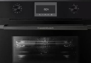 Компактный духовой шкаф с микроволнами Куперсбуш CBM 6330.0 S2 Black Chrome фото 2 Компактный духовой шкаф с микроволнами Kuppersbusch CBM 6330.0 S2 Black Chrome фото 2