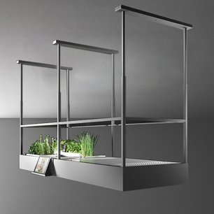 Вытяжка Фалмек CIRCLE. TECH Isola Spazio Steel (600) фото Вытяжка Falmec CIRCLE. TECH Isola Spazio Steel (600) фото