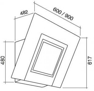 Вытяжка Фалмек Millenium 60 ix (450) фото 3 Вытяжка Falmec Millenium 60 ix (450) фото 3