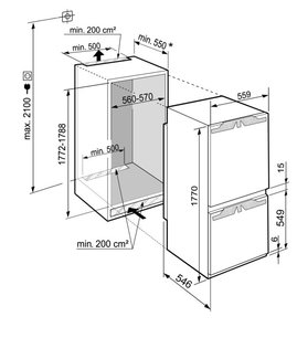Встраиваемый холодильник Liebherr ICBd 5122 Plus фото 3