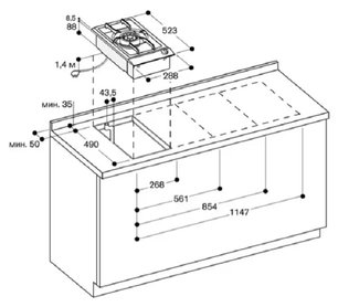 Варочная панель Гаггенау VG 231-214 фото 4 Варочная панель Gaggenau VG 231-214 фото 4