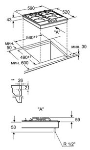 Независимая варочная панель Neff T62S26S0 фото 2