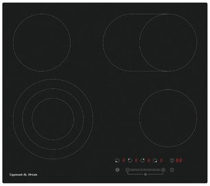 Встраиваемая электрическая варочная панель Зигмунд Штайн CN 38.6 B фото Встраиваемая электрическая варочная панель Zigmund Shtain CN 38.6 B фото