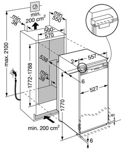 Встраиваемый морозильник Либхер SIGN 3566 Premium NoFrost фото 4 Встраиваемый морозильник Liebherr SIGN 3566 Premium NoFrost фото 4