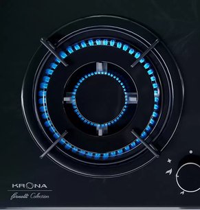 Газовая варочная поверхность Крона CORTESIA 60 BL фото 3 Газовая варочная поверхность KRONA CORTESIA 60 BL фото 3