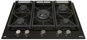 Газовая стеклянная варочная панель Кертинг HGG 7987 CTN FLC фото 2 Газовая стеклянная варочная панель Korting HGG 7987 CTN FLC фото 2