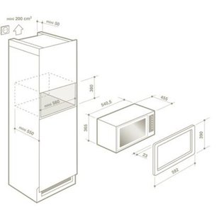 Микроволновая печь Де Дитрих DME 1129 W фото 2 Микроволновая печь De Dietrich DME 1129 W фото 2