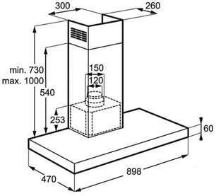 Вытяжка АЕГ X99384MD0 фото 3 Вытяжка AEG X99384MD0 фото 3