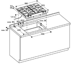 Варочная панель Гаггенау VG 232-214 фото 3 Варочная панель Gaggenau VG 232-214 фото 3