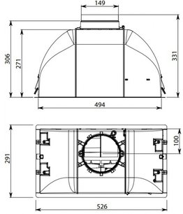 Встраиваемая вытяжка Фалмек BUILT-IN 50 фото 2 Встраиваемая вытяжка Falmec BUILT-IN 50 фото 2