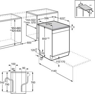 Посудомоечная машина Электролюкс ESM48310SX фото 2 Посудомоечная машина Electrolux ESM48310SX фото 2