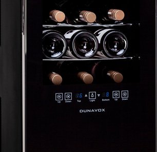 Винный шкаф Dunavox DAFT-24.68DSC фото 3