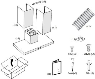 Вытяжка Пандо P-823/70 IX V.850 SEC фото 4 Вытяжка Pando P-823/70 IX V.850 SEC фото 4