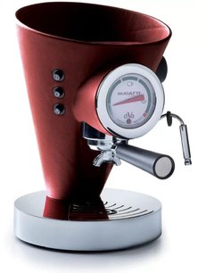 Кофеварка Бугатти Espresso Machine DIVA Leather Red фото Кофеварка Bugatti Espresso Machine DIVA Leather Red фото