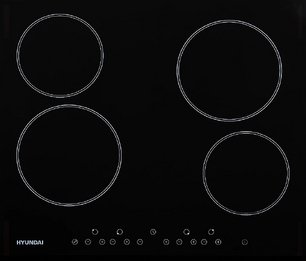 Варочная панель Hyundai HHE 6450 BG фото