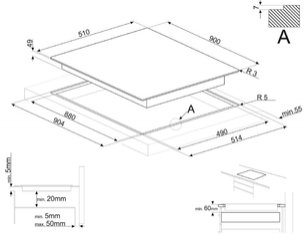 Варочная панель Smeg SI2M7953D фото 4
