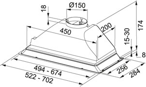 Вытяжка Франке FBI 512 GR фото 2 Вытяжка Franke FBI 512 GR фото 2