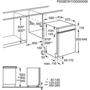 Посудомоечная машина АЕГ F99970IM0P фото 2 Посудомоечная машина AEG F99970IM0P фото 2
