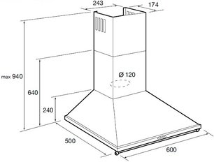 Вытяжка Korting KHC 6740 RI фото 2