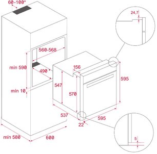 Духовой шкаф Тека HBB 720 WH фото 2 Духовой шкаф Teka HBB 720 WH фото 2