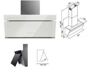 Вытяжка Фалмек Butterfly 90 ix (800) ECP white фото 3 Вытяжка Falmec Butterfly 90 ix (800) ECP white фото 3