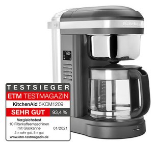 Кофеварка Китчен Эйд 5KCM1209EDG фото 3 Кофеварка KitchenAid 5KCM1209EDG фото 3