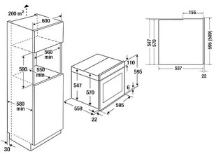 Духовой шкаф с паром Kuppersbusch BD 6340.0 S5 Black Velvet фото 4