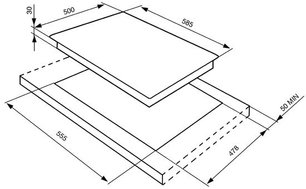 Варочная панель Смег SR84AOGH фото 2 Варочная панель Smeg SR84AOGH фото 2