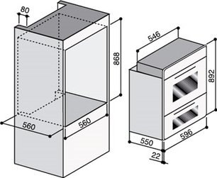 Духовой шкаф Рестарт ELF037 Blue фото 3 Духовой шкаф Restart ELF037 Blue фото 3