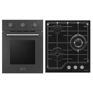 KRONA (духовой шкаф STRETTO 45 BL + варочная панель CORNIOLA 45 BL) фото