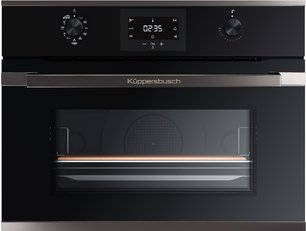 Компактный духовой шкаф Куперсбуш CBP 6332.0 S2 Black Chrome фото Компактный духовой шкаф Kuppersbusch CBP 6332.0 S2 Black Chrome фото