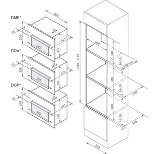 Пароварка Де Дитрих DOV 738 X фото 3 Пароварка De Dietrich DOV 738 X фото 3