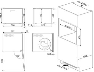 Встраиваемый винный шкаф Смег CVI121G фото 4 Встраиваемый винный шкаф Smeg CVI121G фото 4