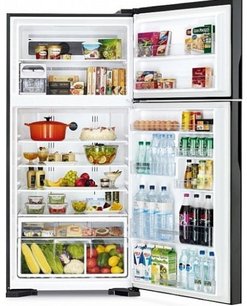 Холодильник Хитачи R-VG662 PU3 GBK фото 2 Холодильник Hitachi R-VG662 PU3 GBK фото 2