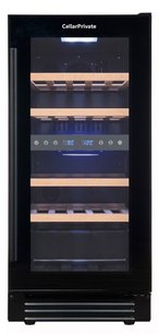 Встраиваемый под столешницу винный шкаф Селлар Приват CP027-2TB фото Встраиваемый под столешницу винный шкаф CellarPrivate CP027-2TB фото