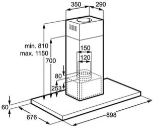 Вытяжка АЕГ DI7490M фото 2 Вытяжка AEG DI7490M фото 2