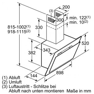 Вытяжка Нефф D39E49S0 фото 3 Вытяжка Neff D39E49S0 фото 3