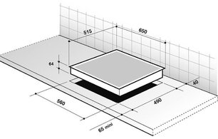 Варочная панель Де Дитрих DPI7650BU фото 4 Варочная панель De Dietrich DPI7650BU фото 4