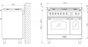 Варочный центр Лофра RSD96MFTE фото 3 Варочный центр Lofra RSD96MFTE фото 3
