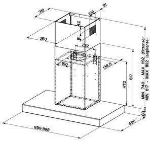 Вытяжка Фабер Reflex 3PH X A90 Logic фото 4 Вытяжка Faber Reflex 3PH X A90 Logic фото 4