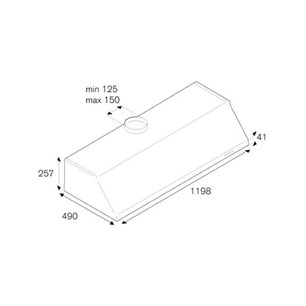 Вытяжка Бертаззони KU120 PRO 1 X A фото 4 Вытяжка Bertazzoni KU120 PRO 1 X A фото 4