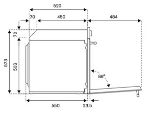 Духовой шкаф Бертаззони F6011MODETX фото 3 Духовой шкаф Bertazzoni F6011MODETX фото 3