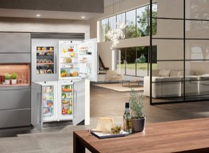 Встраиваемый холодильник Side-by-Side Liebherr SBSWdf 64I5 BioFresh NoFrost фото 4