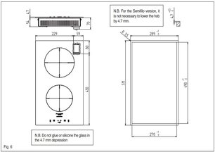 Варочная панель Фулгор Милано CH 302 ID TC WH/2 фото 3 Варочная панель Fulgor Milano CH 302 ID TC WH/2 фото 3