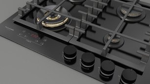 Газовая варочная панель Фулгор Милано FCLH 604 G T WK BK фото 4 Газовая варочная панель Fulgor Milano FCLH 604 G T WK BK фото 4