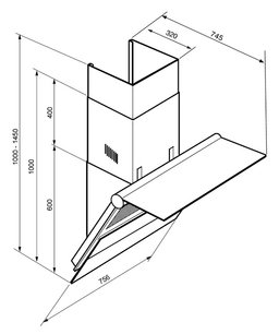 Вытяжка Смег KTS75C фото 4 Вытяжка Smeg KTS75C фото 4