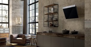 Вытяжка Фабер DAISY EG6 LED BK A55 фото 2 Вытяжка Faber DAISY EG6 LED BK A55 фото 2